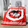 St George Illawarra Flannel Blanket Soft Warm All-Season Throw, Design for Camping, Car Travel, Hiking Sofa, Bed, Office Perfect Gift for Parties