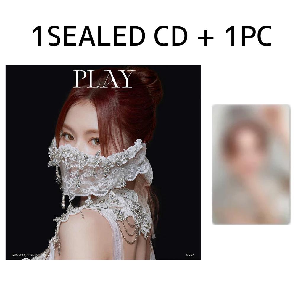 VORBESTELLUNG MISAMO JAPAN 1. ALBUM PLAY VERSIEGELTE CD MIT MUUU POB FOTOkarte OFFIZIELL TWICE