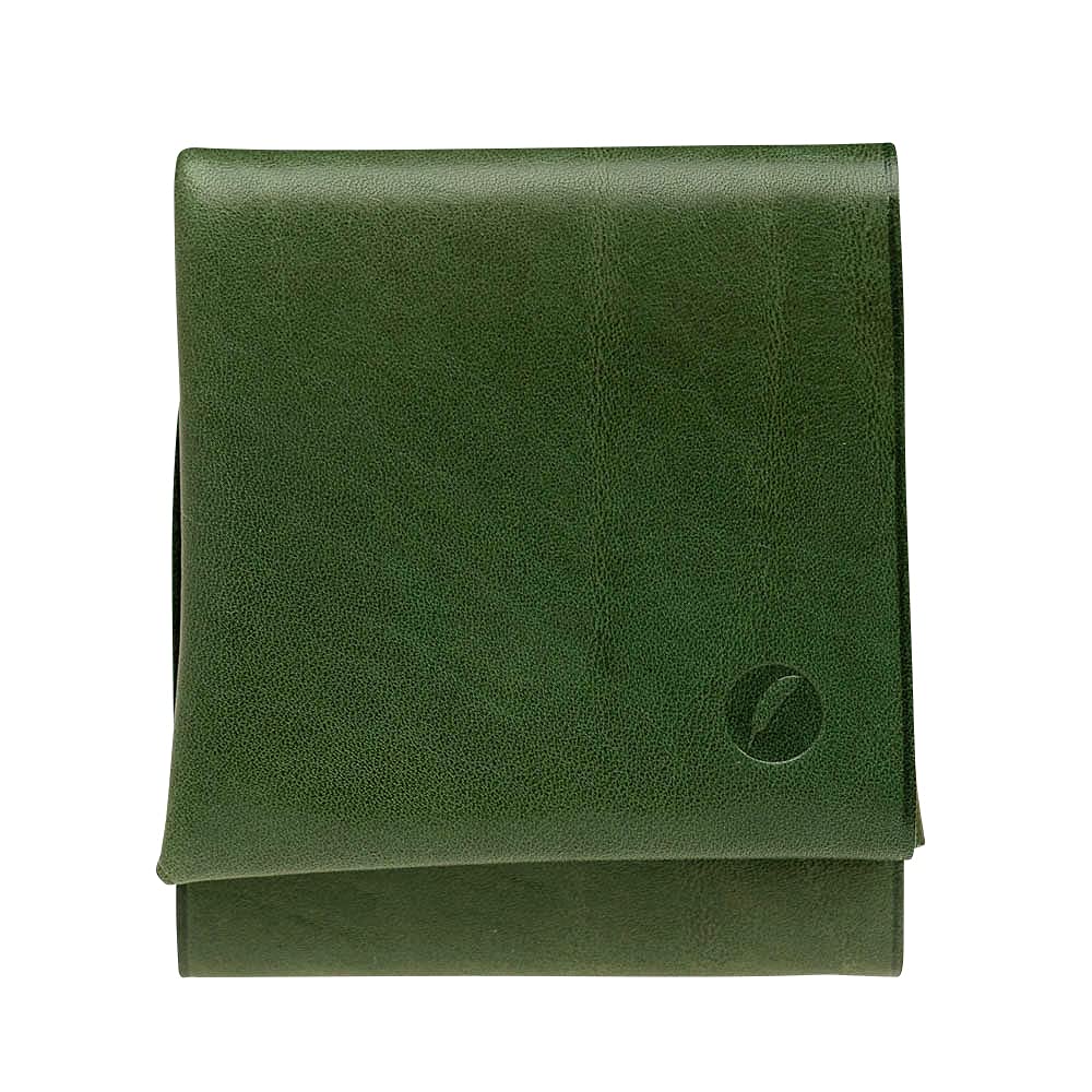 

Nakota HANDMADE MINI One Handmade Mini Compact Genuine Tochigi Made in and Green WALLET, Size, Wallet, Wallet, Leather, Japan, Men s Women s, Small,