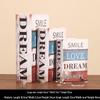 Scaffale per Libri in Legno Retrò Europeo: Ornamenti Vintage e Scatola Decorativa per Libreria