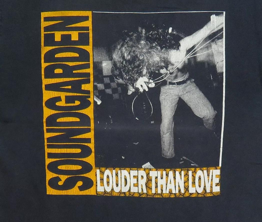 New Soundgarden Shirt 1989 Louder Than Love unisex all size T-Shirt B083 XS