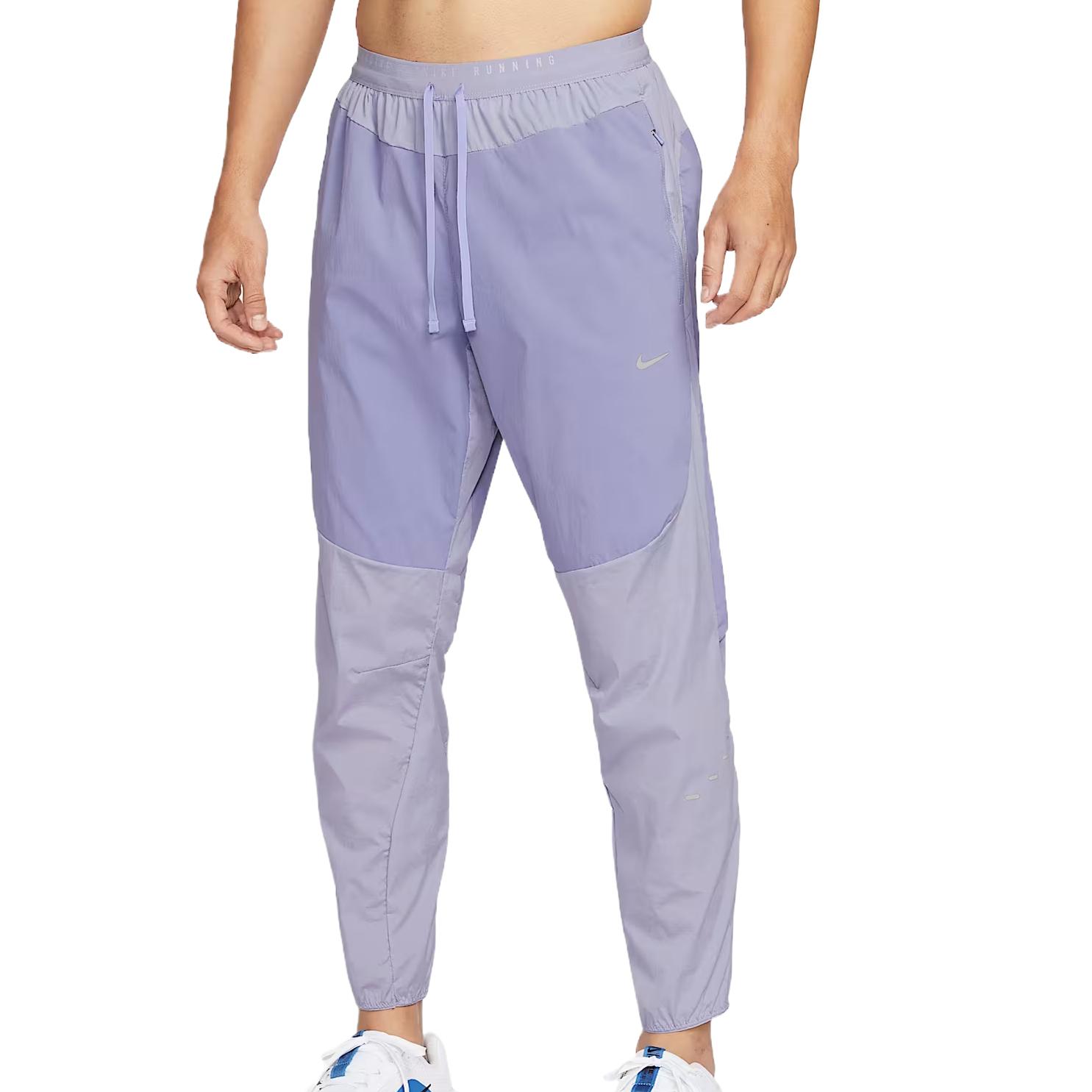 Nike Running Pants Men s Iron Purple/Misty Gray Blue/Light Thistle Purple Moderate IF2021-506 2XL