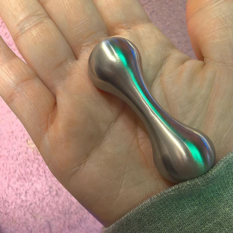 Knucklebone Stainless Steel Bone Fingertip Rotating Decompression Toy Finger Limit Edc Anti Stress Autism Adhd Cool Toy