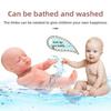 30CM Waschbar Lebensechte Weiche Hand-gemalt Simulation Baby Reborn Puppe Kinder Begleiten Spielen Puppe