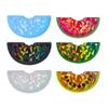 Holographic Watermelon Mold Pendant Silicone Mold DIY Shiny Watermelon Shape Keychain Crystal Epoxy Resin Mold Decor