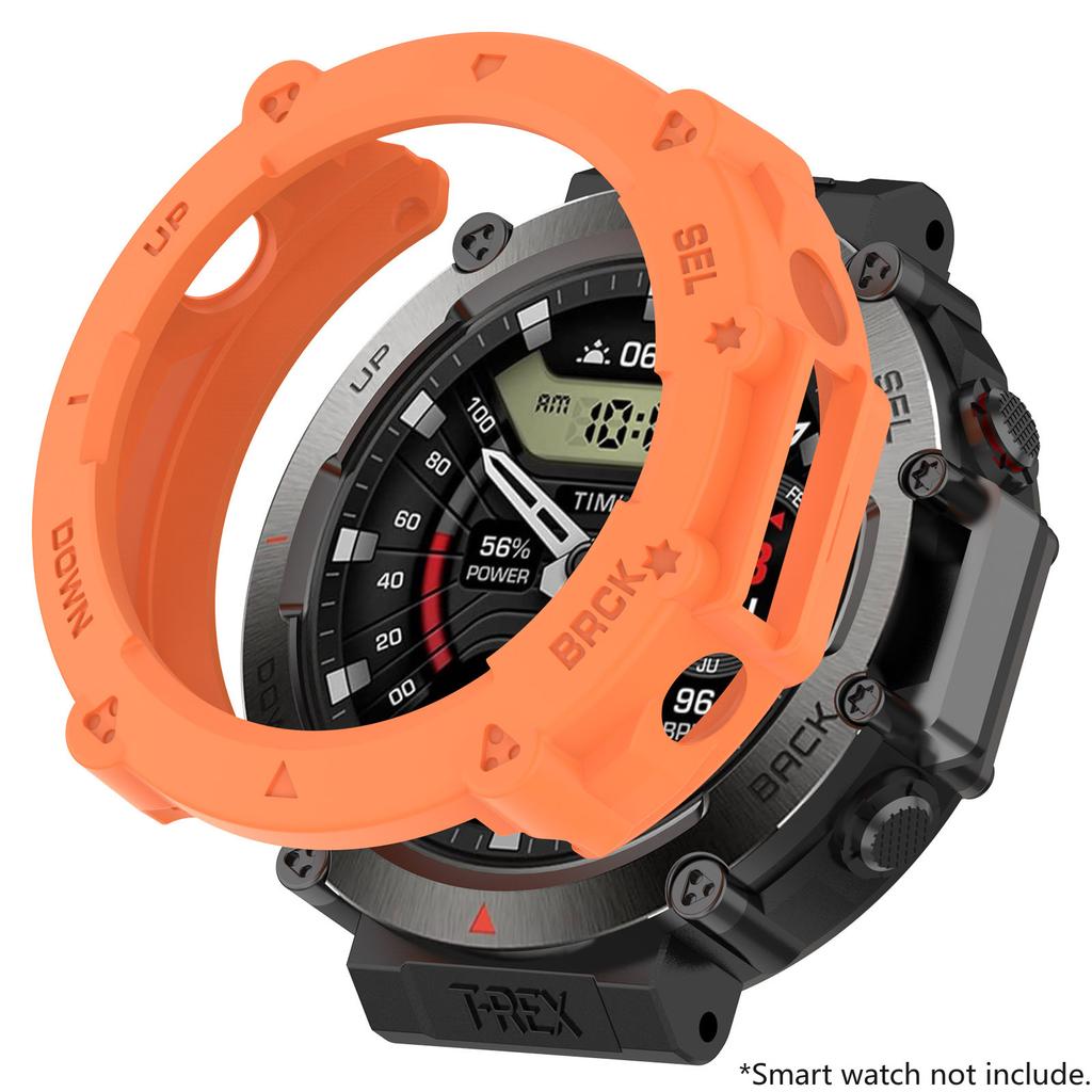 TPU Protective Case For Amazfit T-rex Ultra Smart Watch Strap Cover Soft Silicone Bumper Huami Ultra Protector Shell Accessoies
