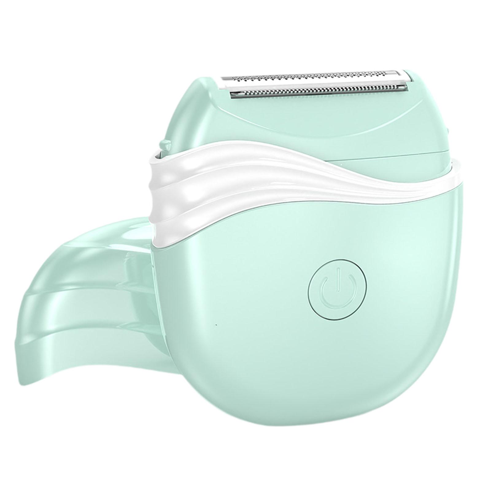 

Электробритва для женщин, компактная, для путешествий, для рук, бикини, общественных мест зелёный