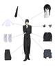 Sebastian Michaelis Cosplay-kostyme med Black Butler Voksenkostyme for Skole- og Sceneopptredener Michaelis Cosplay med Størrelse [Utmerket Kvalitet]