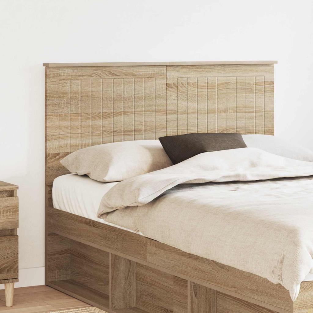 Headboard in Sonoma Oak Finish 135 cm Particleboard