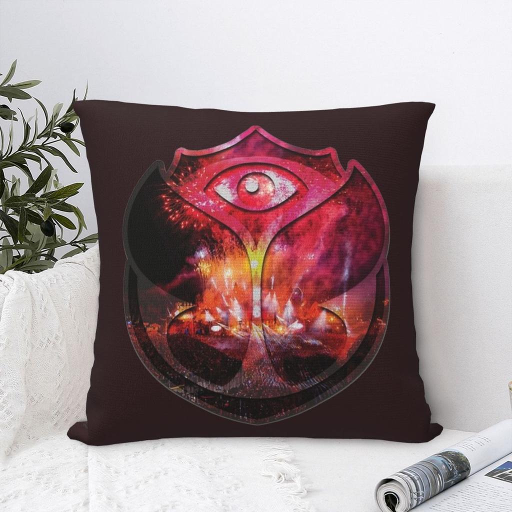 Tomorrowlandd Music Festival Pillow Covers Couch Cushion Cover Cute Home Decoration Throw Pillow Case 45*45