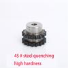 08B Double Row Sprocket 10/11/12/13/14/15/16/17/18/19/20/21/22/23/24/25 Teeth Industrial Machinery Transmission Gear