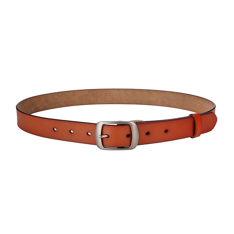 Stylish Leather Mens Waist Belt With Classic Pin Closure Men Fashion Use Daily