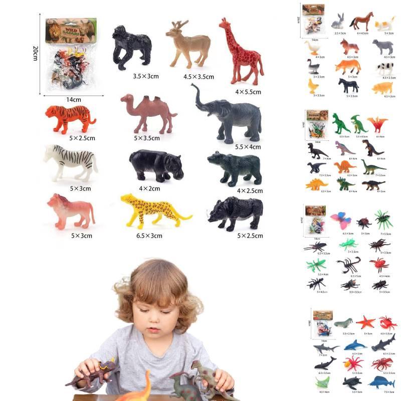 High-quality Pvc Dinosaur Toys Realistic Jurassic Creatures For Children