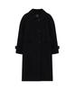 Covernat Woman Wool Single Long Coat (2 Colors)