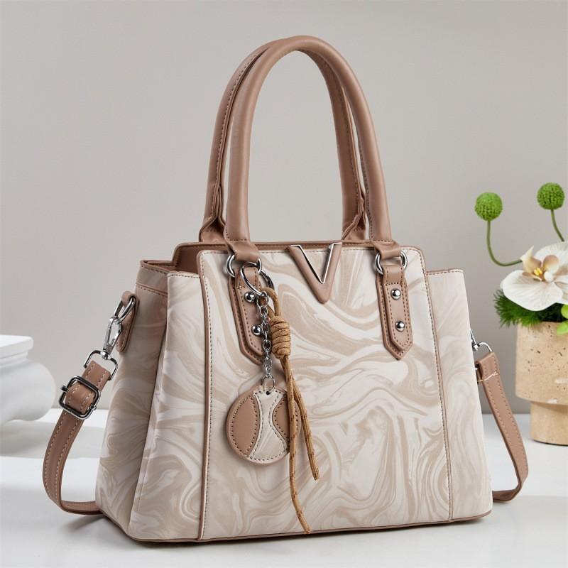 Urban Minimalist Pu Leather Tote Bag For Daily Use With Multiple Pockets For Women