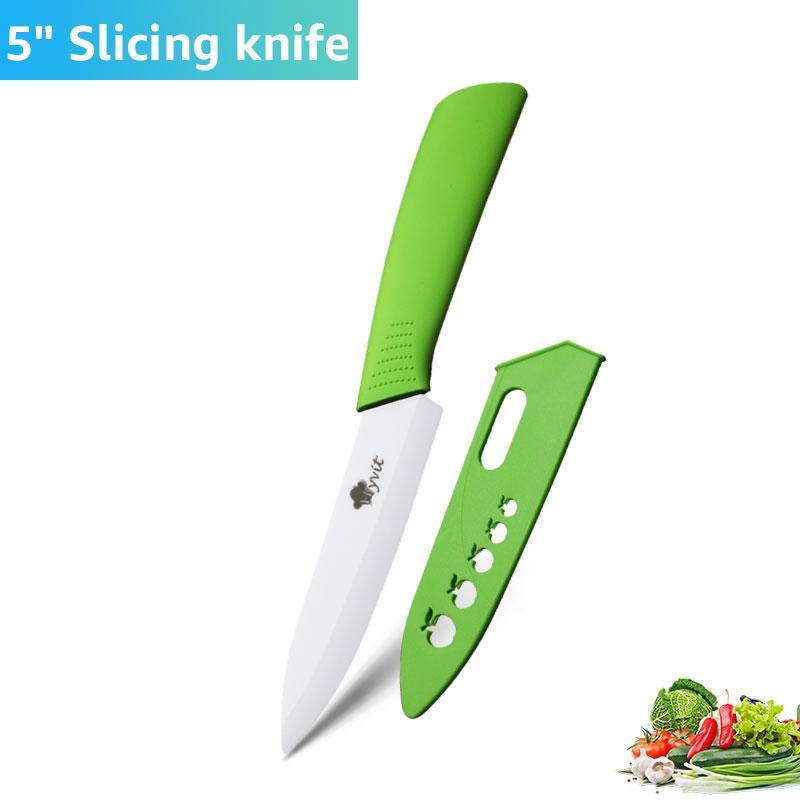 Ceramic Knives Kitchen knives 3 4 5 6 inch Chef knife Cook white zirconia blade Multi-color Handle High Quality