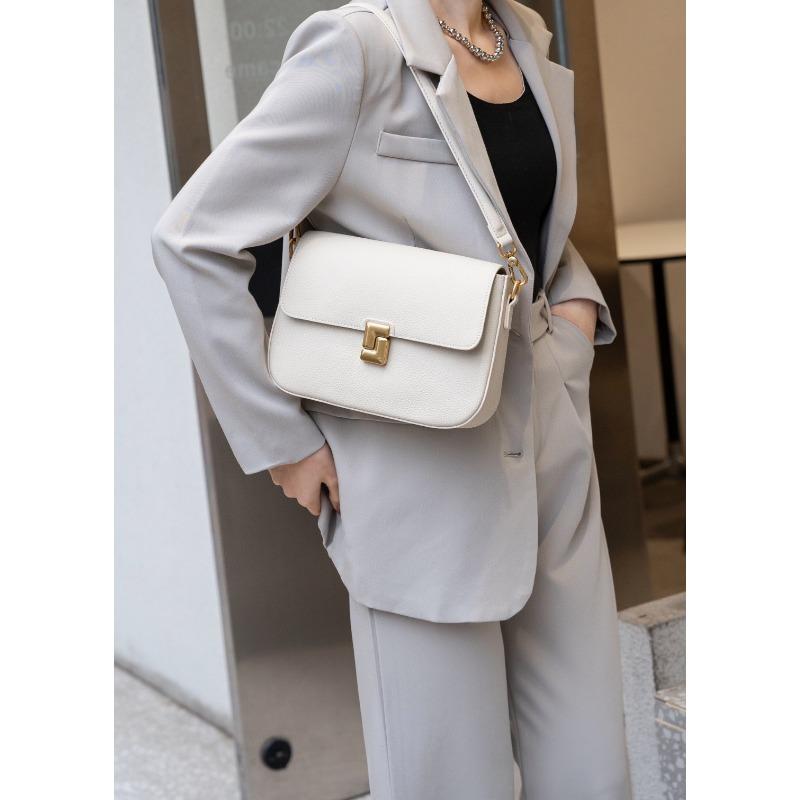 Spring and Summer High-grade Texture Foreign Skin Women's Bag Single Shoulder Crossbody Small Square Bag