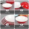Chinese Melamine Anti-slip Dining Bowl & Spoon Set