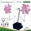 Special Snake Bar Stand with Light Shield for Gundam HG/RG Models & Goku Figure Duel Weapon Scene