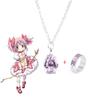 Chaîne de Pendentif Dessin Animé Puella Magi Madoka Magica Avec Breloque en Alliage Pour Cosplay Cadeau