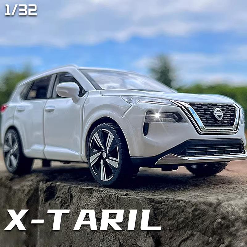1/32 Nissan X-Trail SUV Alloy Car Diecasts & Toy Vehicles Car Model Sound and Light Car Toys for Kids Gifts