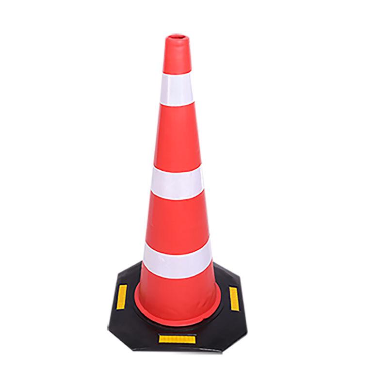 

EVA High-Speed Traffic Cone with Reflector, Rubber Base, and PVC No Parking Sign