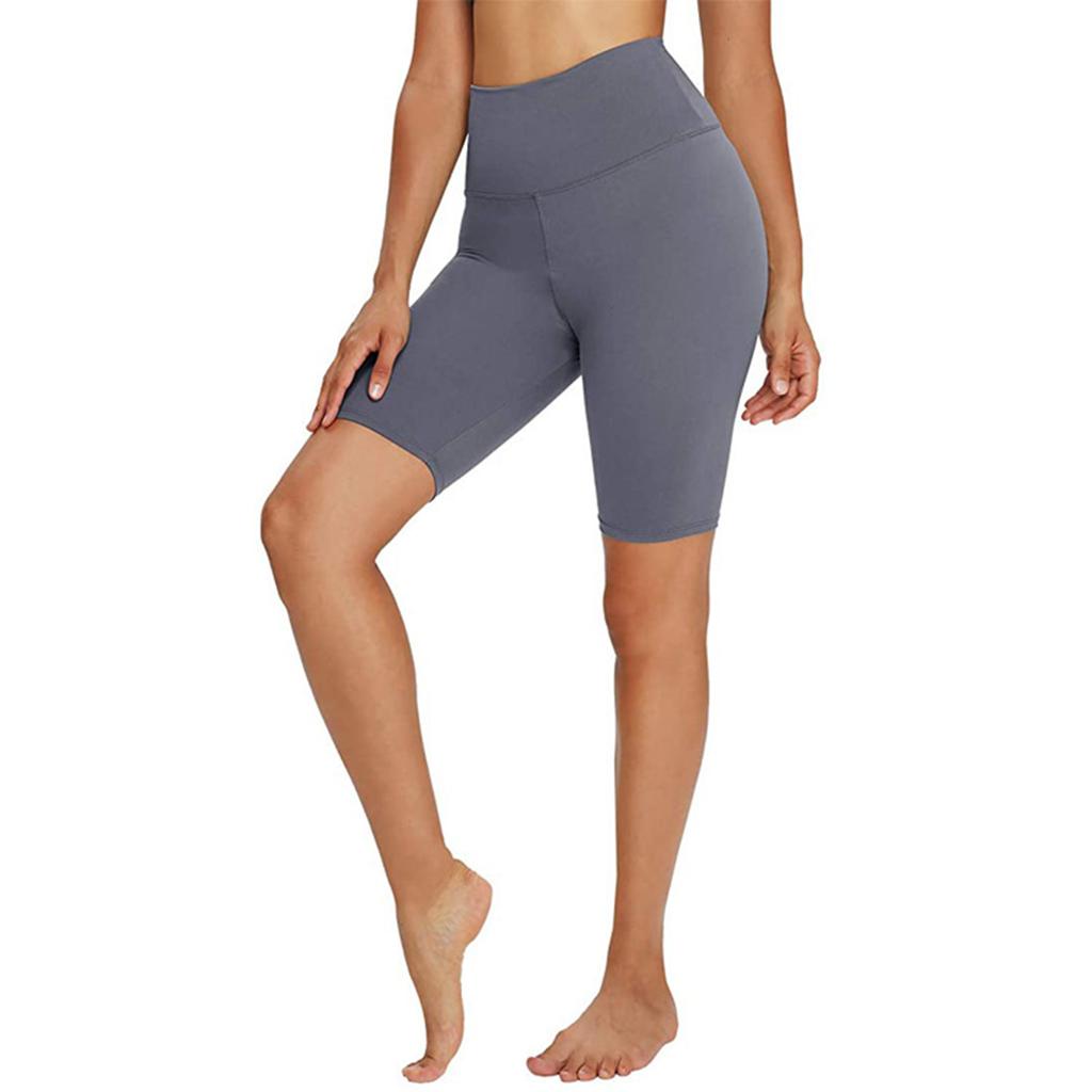 Women's Barely-There Yoga Shorts, Peach Buttocks Fitness Pants, High-Elastic Tight Abdomen-Lifting Buttocks Cycling Pants
