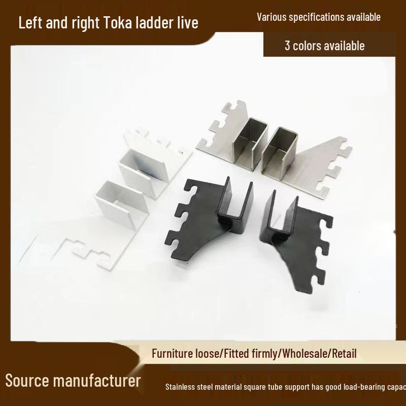 

Многоцелевые кронштейны для полок из нержавеющей стали для квадратных трубчатых колонн Stainless Steel - Middle Support