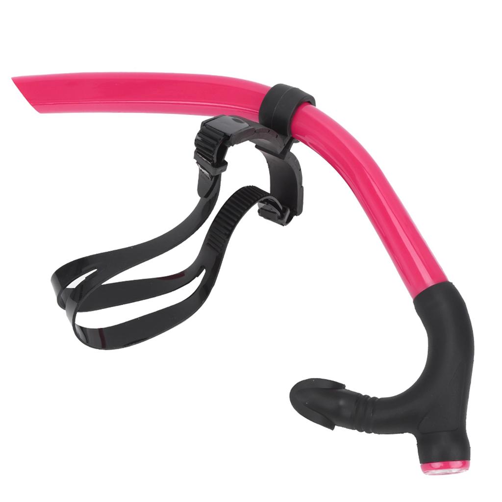 Front Snorkel Breathing Tube Detachable Swimming Scuba for Snorkeling Diving TrainingPink
