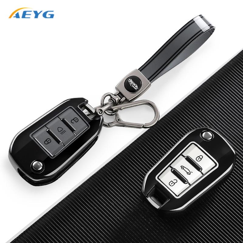 Tpu Key Case Cover Holder Fob Keychain For Peugeot 208 3008 308 508 408 2008 307 4008 For Citroen C4 C3 C6 Cactus C8 3 Buttons
