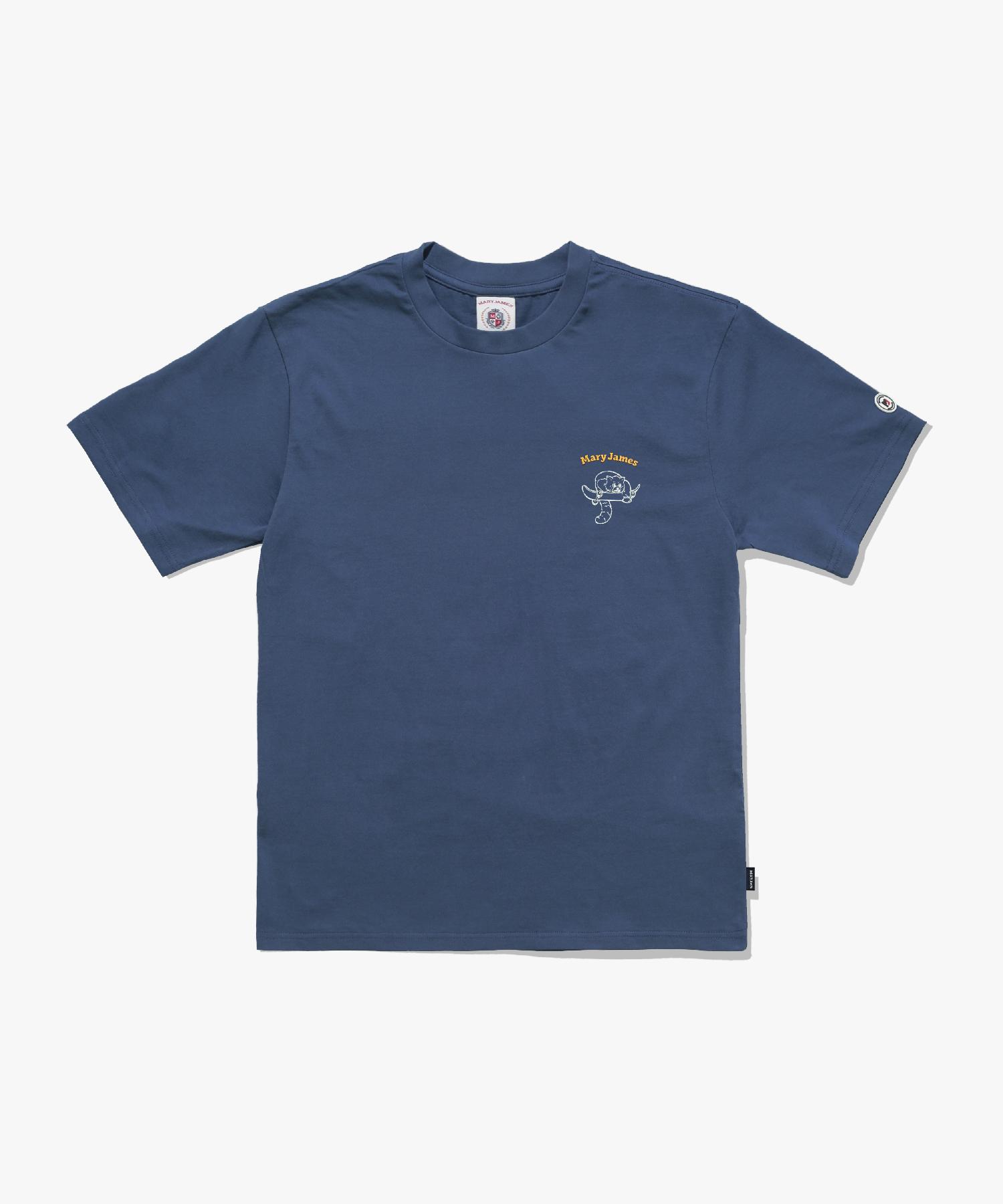 Mary James Moda Half Sleeve - Le Grand Blue L