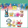 Set de joacă Figurine Spongebob Squarepants și Patrick Star Cu Accesorii Chei Pentru Colecționari