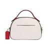 Coach X Disney Collaboration X Keith Haring Serena 21 Mickey Mouse Zipper Pebble Leather Shoulder Crossbody Bag Small Women Bags White C6976-IMCAH