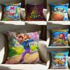 Kwaii Anime T-Township Pillow Case Pillowcase, Double-sided Printed, Sofa Cushion, Bedroom Headboard Pillow