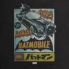 Kith X Batman Japońska Koszulka Vintage Czarna Męska Góra KHM032750-001
