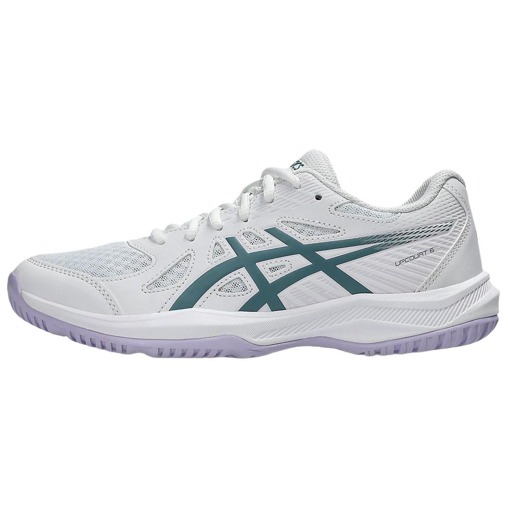 ASICS UPCOURT 6 Breathable Volleyball Shoes Women s White 36