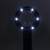 Lupa para Idosos 6X/15X 6 Luzes LED Lente de Mão Ampliadora para Leitura Inspeção