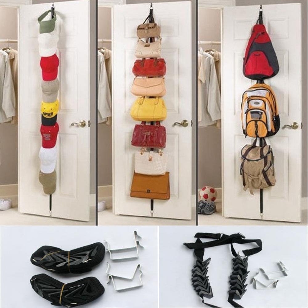 Buy Belt Clothes Bag Upon Hooks Holder Hat Overdoor Hanger Adjustable