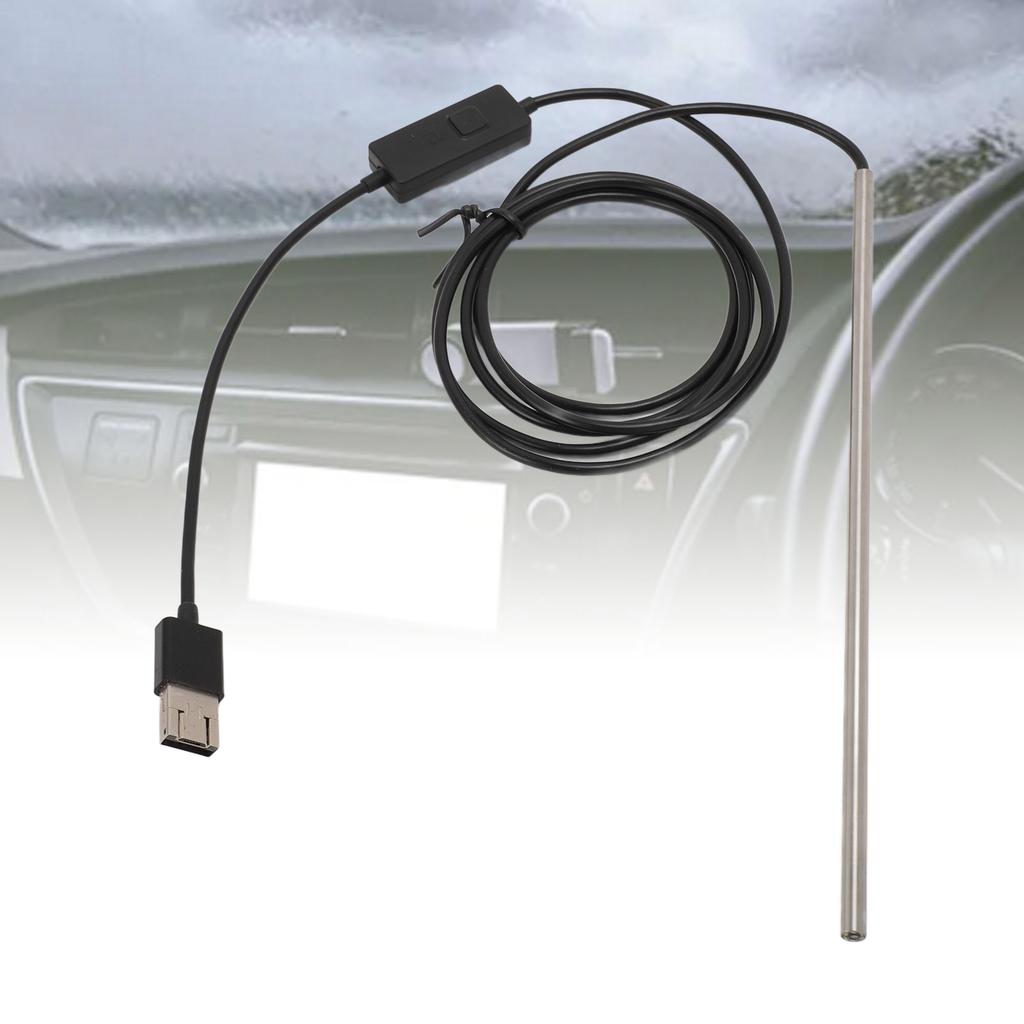 Industrial Borescope IP67 Waterproof 720P 3 In 1 USB Type C   USB Endoscope with 6 LEDs for Phone Tablet 4.9ft