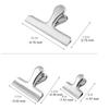 SteelFood Heat Clips Stainless Strong Kitchen Sealing Document MetalClipsBag GradeSilver Resisting Durable WaterProof