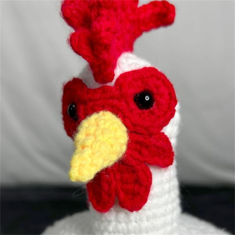 Festival Turkey Hat Knitted Beanies with 3D Chick Warm Cotton Hat Cartoon Headwear for Parents Kids Thanksgiving Hat