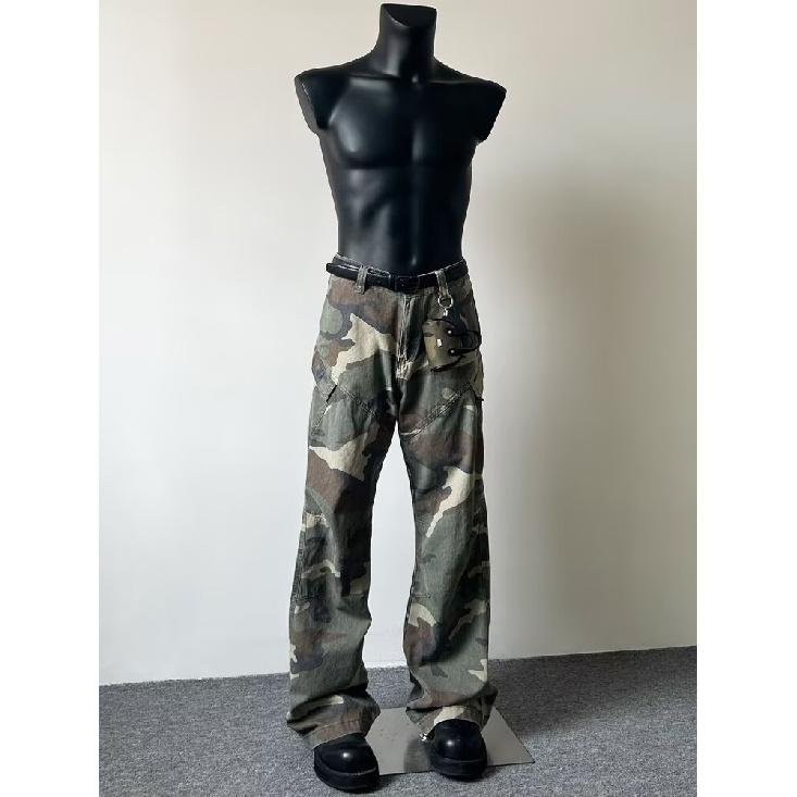 

Мінімалістичні чоловічі універсальні молодіжні модні джинси, нові вільні прямі літні штани, чоловічий темпераментний тренд 3XL