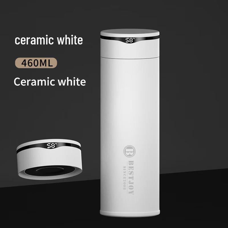 Fuguang Digital Display Vacuum Insulated Tea Mug with Filter