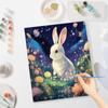 RUOPOTY Paint By Numbers For Adults Beginners Cute Rabbit Animal Wall Art Picture With Numbers For Home Decoration 40x50cm