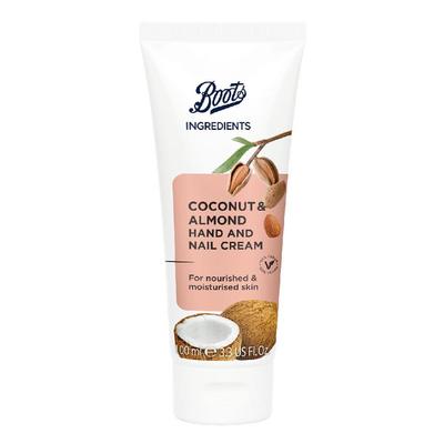 Ingredients Coconut & Almond Hand And Nail Cream 100 Ml.