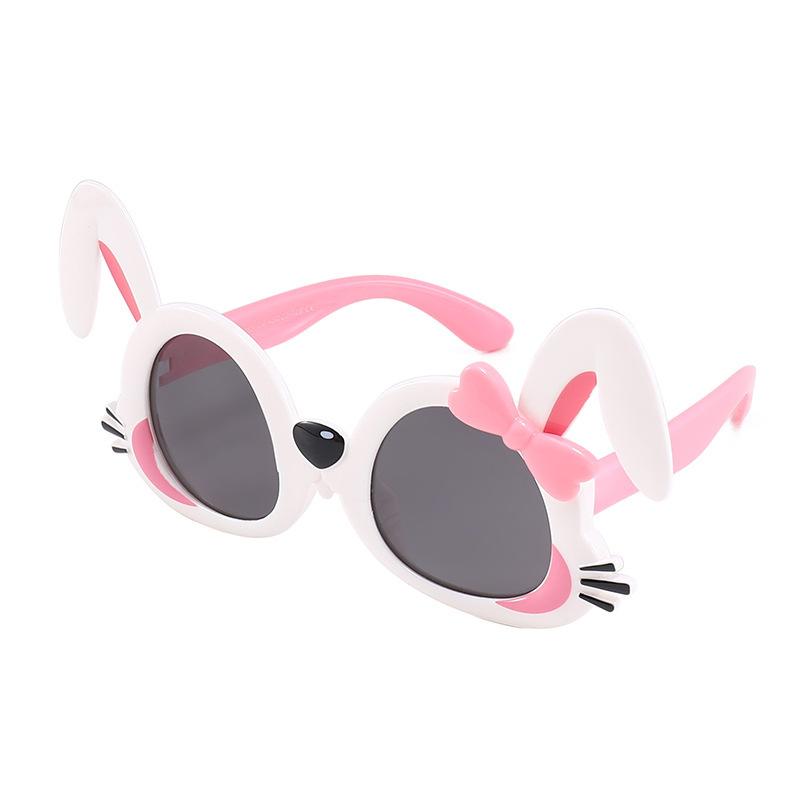 Kids Sunglasses Cartoon Bunny Shape Sun Glasses Trendy Children'S Outdoor Sunglasses ShadesBirthday Party Funny Photo Props