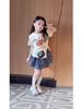 2026 New Girls' Korean-Style Plaid Skirt & Top Set - High-End, Stylish Children's Summer Outfit