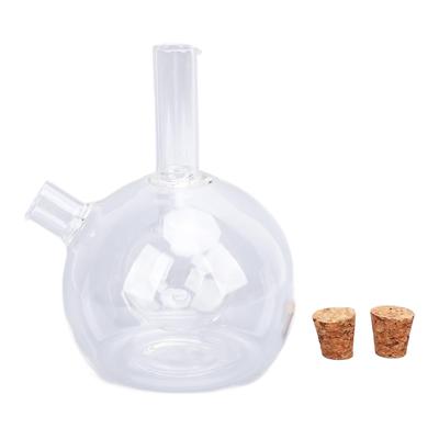 Olijfolie en Azijn Dispenser 2-in-1 Glas Dubbele Schenktuit Olie en Azijn Decanteerfles Container voor Keuken