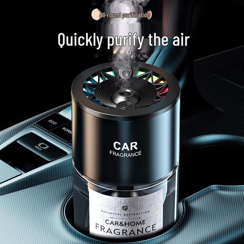 Light-Chasing Aroma Diffuser: Starry Sky Car Perfume, Smart Spray Humidifier, Automatic Interior Fragrance Generator