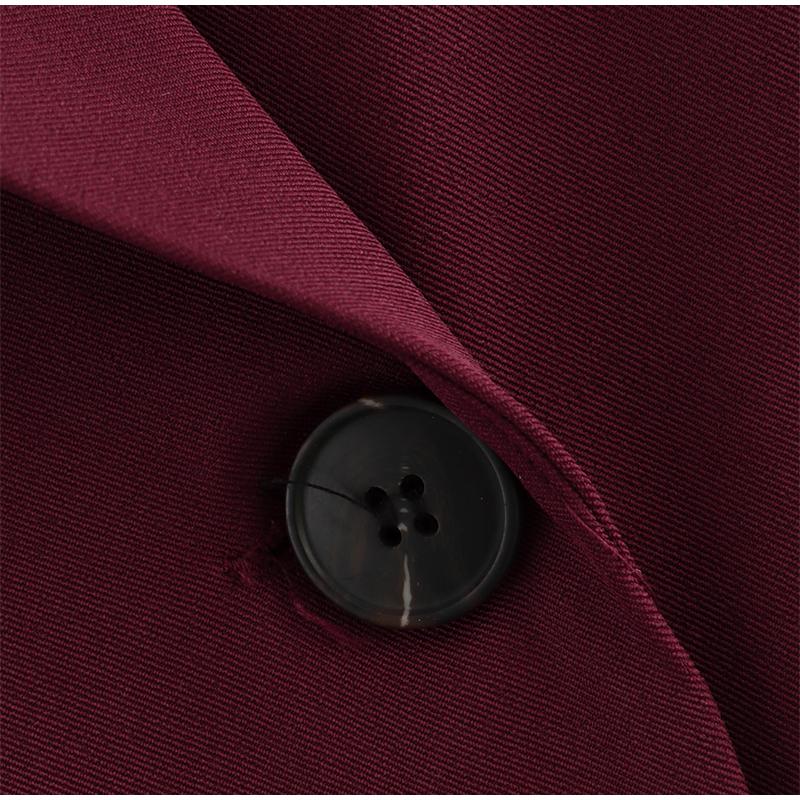 Женский пиджак красного вина — фото 10